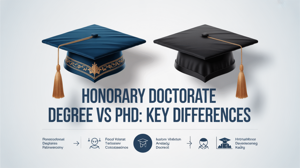 Honorary Doctorate vs PhD